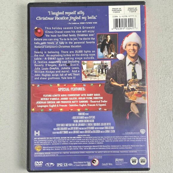 Christmas Vacation DVD Chevy Chase Special Edition - Picture 3 of 3
